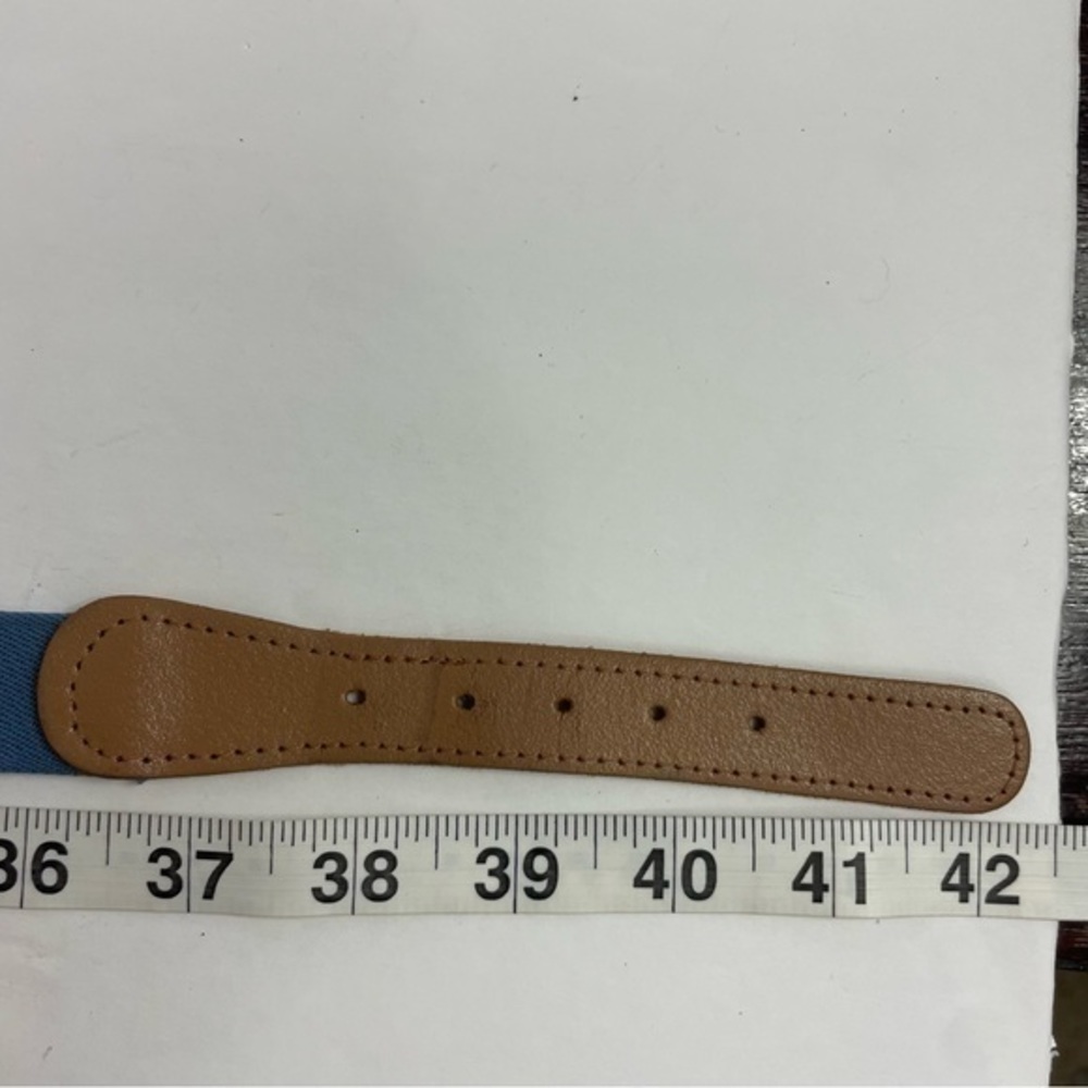 Blue Stretch Surcingle Belt - Picture 12 of 13